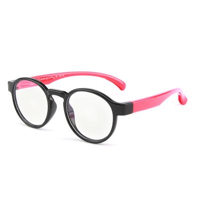 China 14756 Wholesale Cheap Fashion Superhot Children's Round Tired Eyewear Colored Blocker Eyewear Glasses Anti for sale