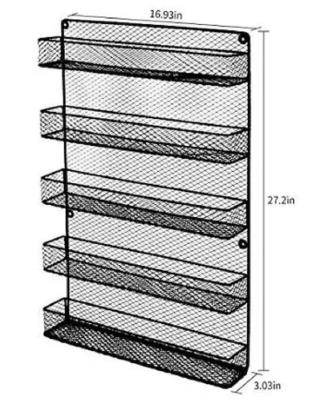 China Traditional Market Wall Mount Wire Display Rack for sale