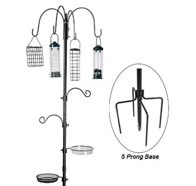 China Bird Feeder Hooks Multi-hook Bird Feeder with Two Adjustable Branches for sale