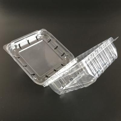 China China Manufacturer Recyclable Fruit and Vegetable Packaging Disposable Clear Plastic Tray for sale