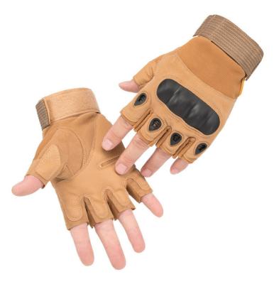 China Wholesale Dishonest Fleece+Nubuck Leather Factory Motorcycle Military Training Army Pulling Outdoor Gloves for sale