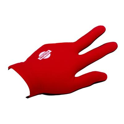 China Regular 3 Finger Billiard Pool Glove With Custom Logo for sale