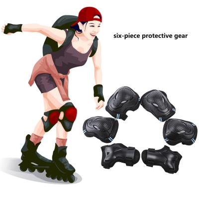 China PVC Youth Knee Pad Elbow Pads Protective Guards Gear Set For Roller Skates Cycling Bike Skateboard Scooter Integrated Skating Riding for sale