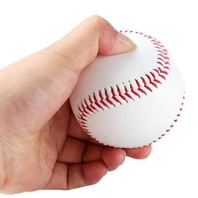 China Environmental Friendly 9 Inch Wood Chip Core Hard Rubber Soft PVC Training Baseball Youth Adult Adult for sale