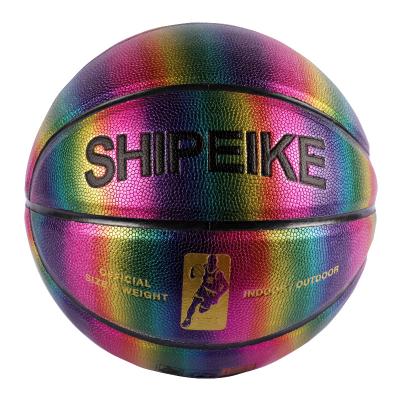 China Whip Advanced Leather Custom Basketball Size 7 6 5 With Customer Own Logo for sale