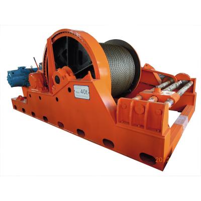 China AUTOMATIC Electric 50Ton Bilge Marine Winch For Lifting Boat for sale