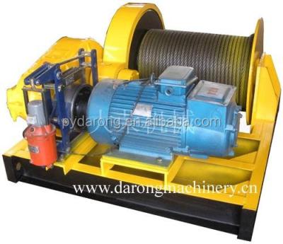 China AUTO Winch For Gold Mine Lifting , Trolley Pulling for sale