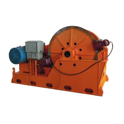 China Metal Ore Mining Crane Winch Lift Cage Winch Disc Brake Incline Slope Descent Ramp Pulling Mine Ore Trolley Cart cocopan carts for sale