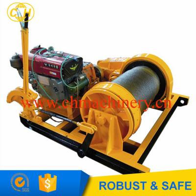 China 10MT DIESEL AUTOMATIC MARINE Winch with Load Test Certificate for sale