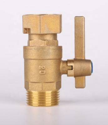 China CW617N General Wholesale Brass Lockable PN16 Ball Valve for sale