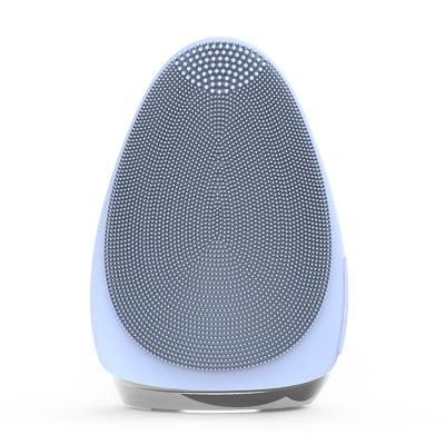 China 2021 New Technology Acne Treatment Skin Care Products Spa Silicone Facial Cleansing Brush Multifunctional Facial Brush for sale