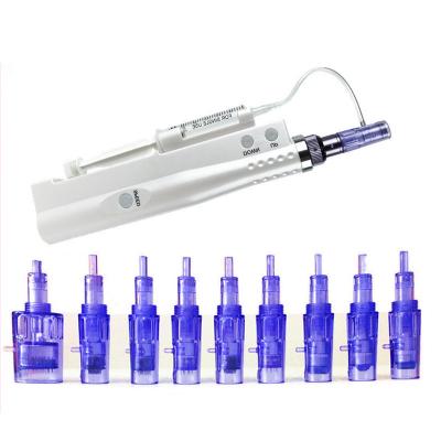 China 2021 Home Use RF Beauty Equipment Facial Massager Beauty Machine Blood Vessel Removal Skin Whitening Microneedle Hyaluronic Acid Pen for sale