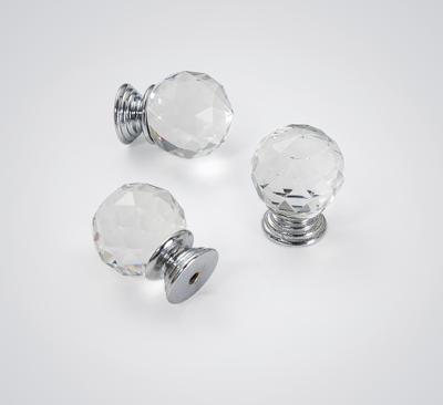 China Exterior Acrylic Furniture Pinlong Hardware 4Pcs/Set Door Handle Knob 40Mm for sale