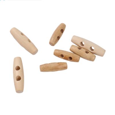 China China Stock Wholesale Oval Wooden Knob Flatback PINLONG For Furniture Sofa for sale