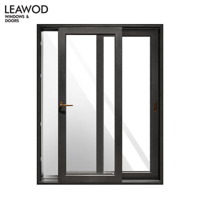 China LT210 Commercial Patio Windproof Aluminum Sliding Screen Doors for sale