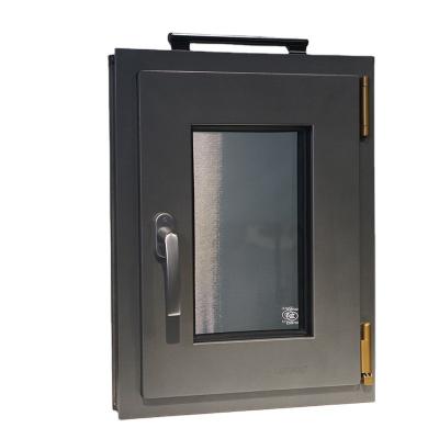 China Sliding Low-E Premium Waterproofing Aluminum Window Argon Security Aluminum Casement Window Corner Glass Door for sale