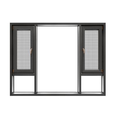 China 2020 Aluminum Alloy Windows /Anti Mosquito Net Slide/Anti-burglary Glazing Windows Sample Angle for sale