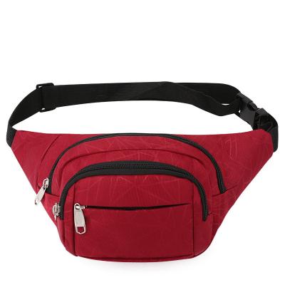 China High Quality Wholesale 2022 New Leisure Men's Waist Bag Stripe Trunk Bag Mobile Phone Waist Bag Fashion Brand Sports Backpack for sale