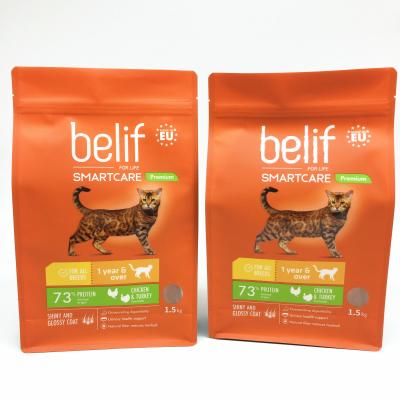 China Safety Eco-Friendly Stand Up Dry Beef Shake Food Package Plastic Bags Aluminum Foil Ziplock Flat Bottom Custom Logo for sale