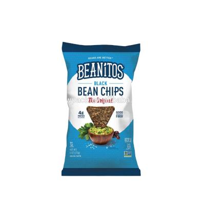 China Recyclable Custom Printed Plastic Foil Lined Disposable Snacks Back Seal Packaging Potato Chips Pouch for sale