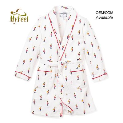 China Factory Kids Thermal Long Robes Dresses Winter Cotton Boys Long Robes Children Pajamas Set Nightrobe Kids Sleepwear for sale