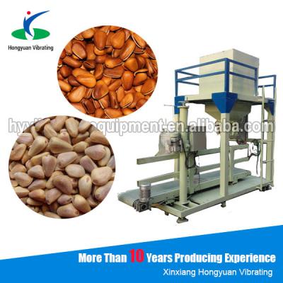 China rational automatic weighing packaging machine , pine nut bagging machine for sale