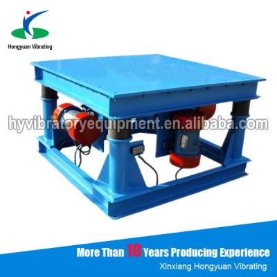 China Durable electronic Concrete Vibration Table for bulk material handling for sale