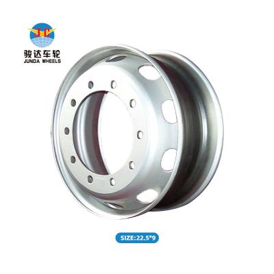 China Steel Wheel Steel Rim For Truck Tire 12R22.5 Aluminum Truck Wheels 22.5 for sale