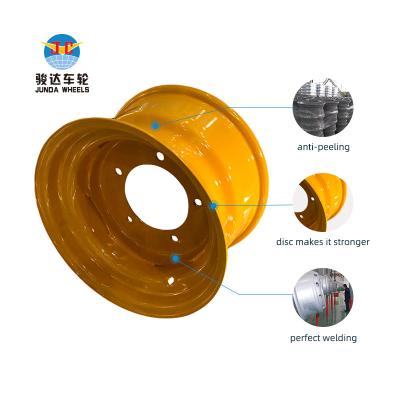 China 9.00*15.3 Harvester Packing Machine Trailer Farm Harvester Wheel Rim Protector Agricultural Wheel for sale