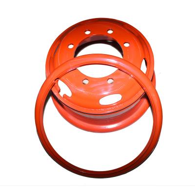 China Steel Wheel Rim 7.0-20 Factory Supply Steel Truck Tube Wheel For 9R20 Tire for sale