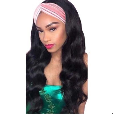 China As Picture Body Wave Hair Band Wig Glueless Hair Wigs Hair Wig Vendors for sale