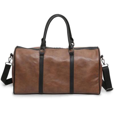 China Fashion China Factory Customized Saffiano Leather Men Travel Bag for sale