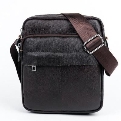 China 2020 New Fashion Luxury Shoulder Bags Men's Business Genuine Leather Cross - Casual Male Messenger Bag Mini Body Bags Brand for sale