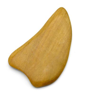 China Heart Shaped Natural Wooden Body Gua Sha Tools For Body Massage for sale