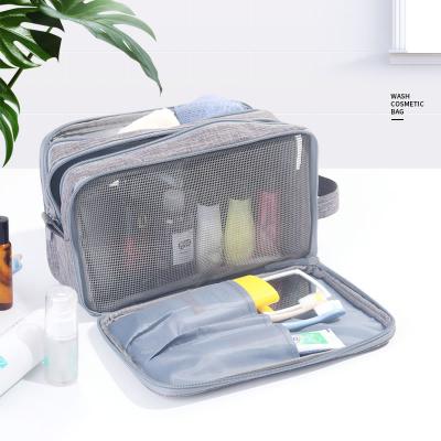 China Large capacity dry separator small bag wholesale perfume travel storage and wet large capacity toiletry kit for sale