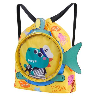 China Waterproof Wet Dry Separation Swimming Shoulder Bags Backpack Cute Sports Organizer Bag For Kids Waterproof for sale