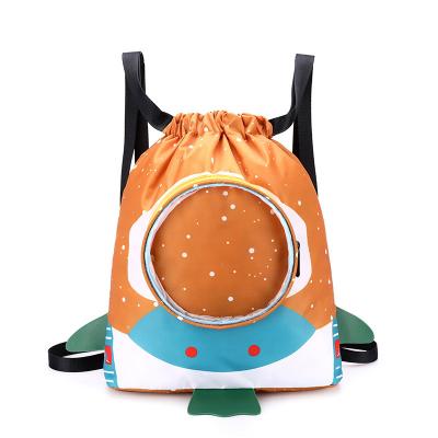 China Large Capacity Drawstring Backpack Swimming Bag Kids Dry Separation Storage Wet Bag for sale