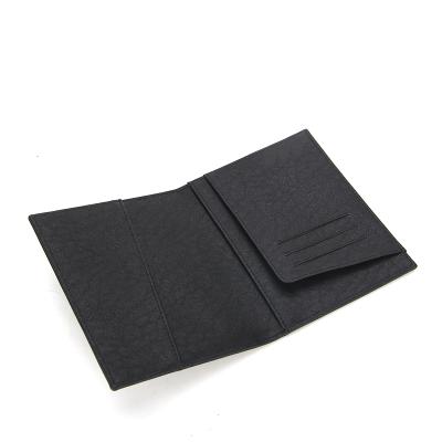 China RFID Men's Wallet PU Leather Wholesale RFID Blocking Bi-fold Passport Men Wallets for sale