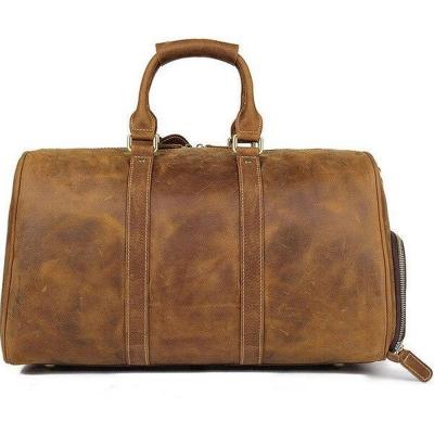 China Fashion Travel Duffel Bag Leather Tote Handbags for Carry On for sale