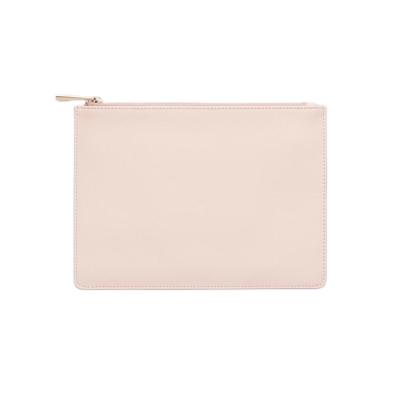 China 2021 Fashion Wholesale Smooth Pocket Clutch Bag Custom Leather Women for sale