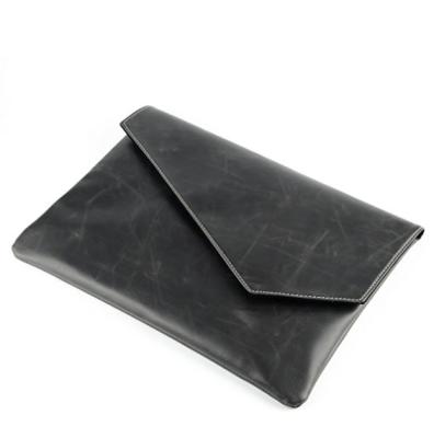 China Fashion Men PU Leather Large Envelope Bag Clutch Document Bag A4 Satchel for sale