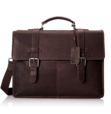 China OEM Simple Vintage Fashion Leather Men's Briefcase Guangzhou Men's Leather Handbag for sale