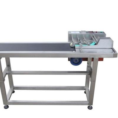 China Beverage Auto Count Conveyor Paging Machine Driver Coding Paging Machine For Batch Number Inkjet Printer for sale