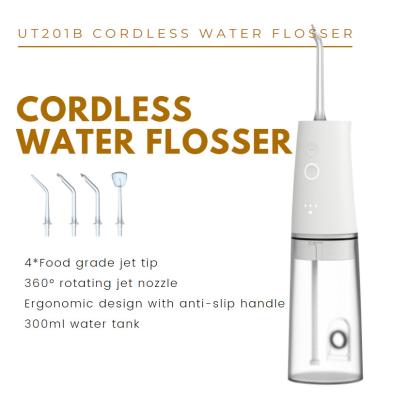 China Tragbares zahnmedizinisches Wasser-Jet Rechargeable Oral Dental Irrigator-Großhandelswasser-Auswahl Flosser zu verkaufen