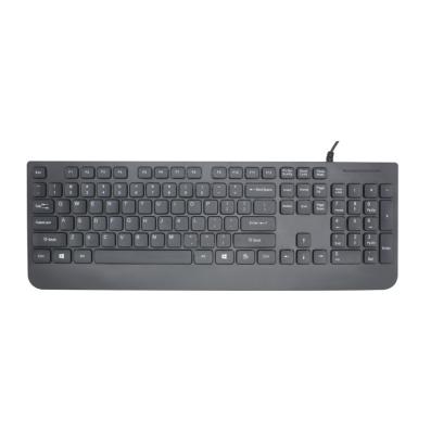 China Anti-Ghosting 104 Key Layout Normal Keys - Wired Keyboard With Numeric Keypad USB Wired Keyboard For Windows PC for sale