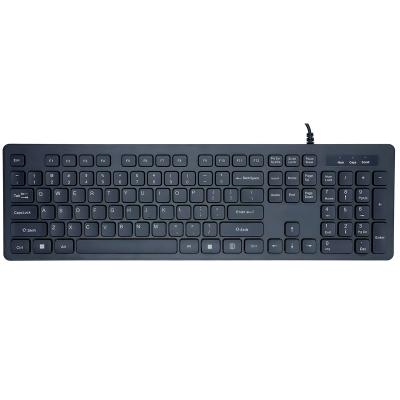 China Anti-Ghosting 104 Key Layout Normal Keys - Wired Keyboard With Numeric Keypad USB Wired Keyboard For Windows PC for sale