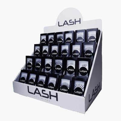 China Factory Customized 2021 Design Acrylic Eyelash Acrylic Cosmetic Display Stand Counter For Retail Store for sale