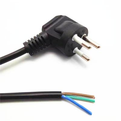 China Home Appliance Thailand Power Cord Extension Plug And Socket Three Pin Suffix [Manufacturer's Supply] for sale