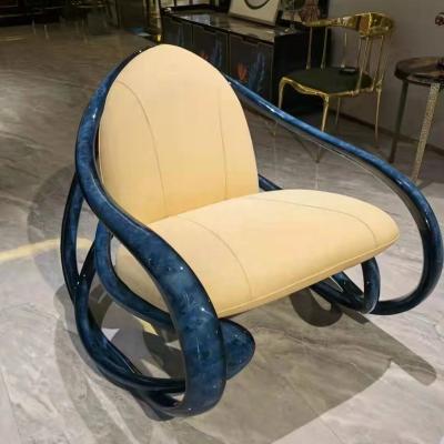 China Italian Design Pebble Leather Factory Price (Other) Giant Sofa Chair OEM Adjustable Customized Color Adjustable Feature for sale