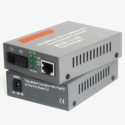 China Telecom stock 10/100/1000BASE-T to 1000BASE-SX/LX ethernet media converter 1 pore rj45 fiber optic transceiver for sale